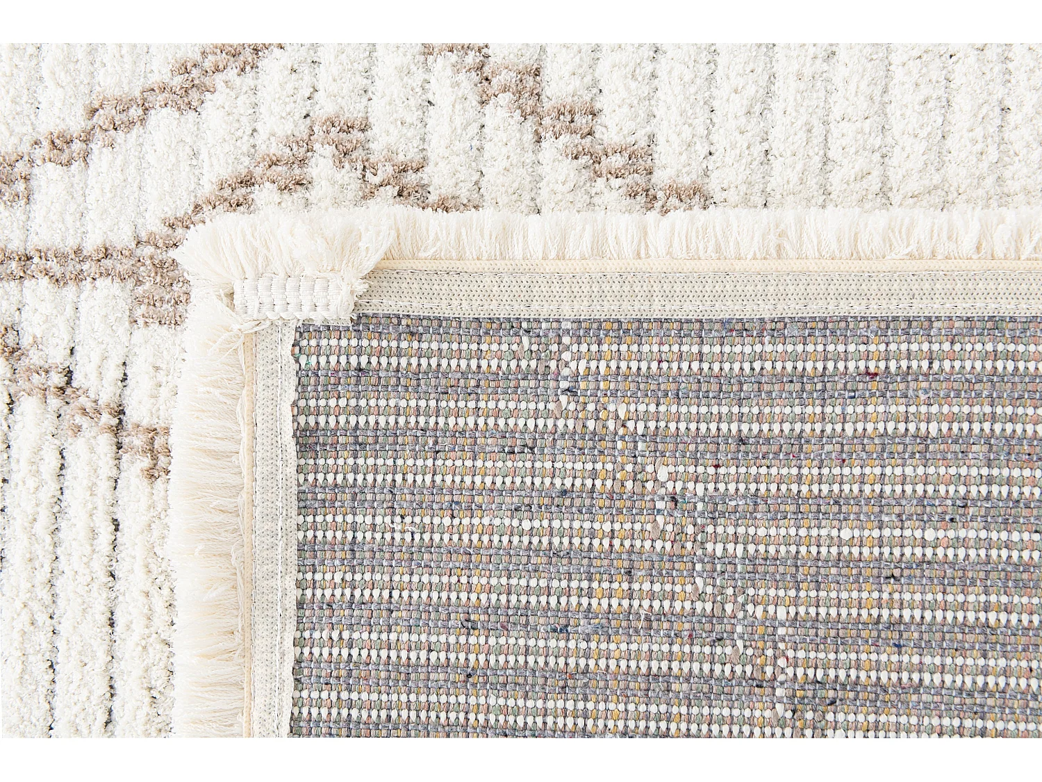 Teppich 80x305 Weiss St. Gallen Folklore