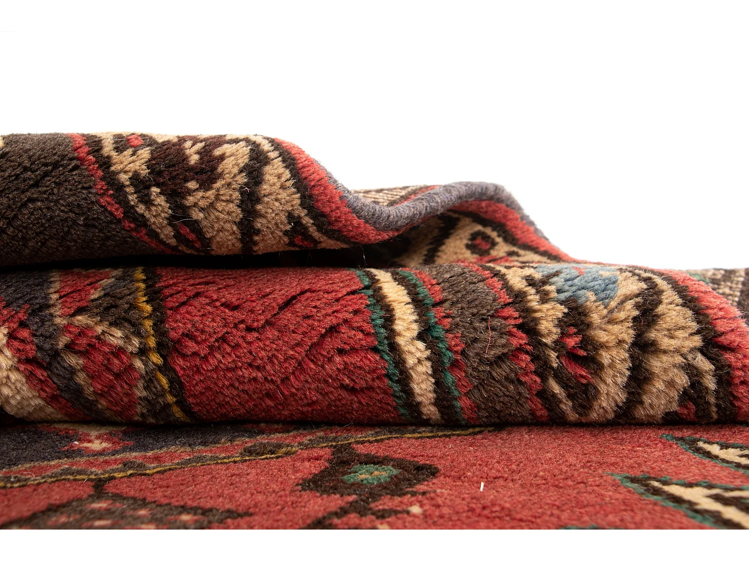 Tappeto in lana 67x104 rosso Ardabil