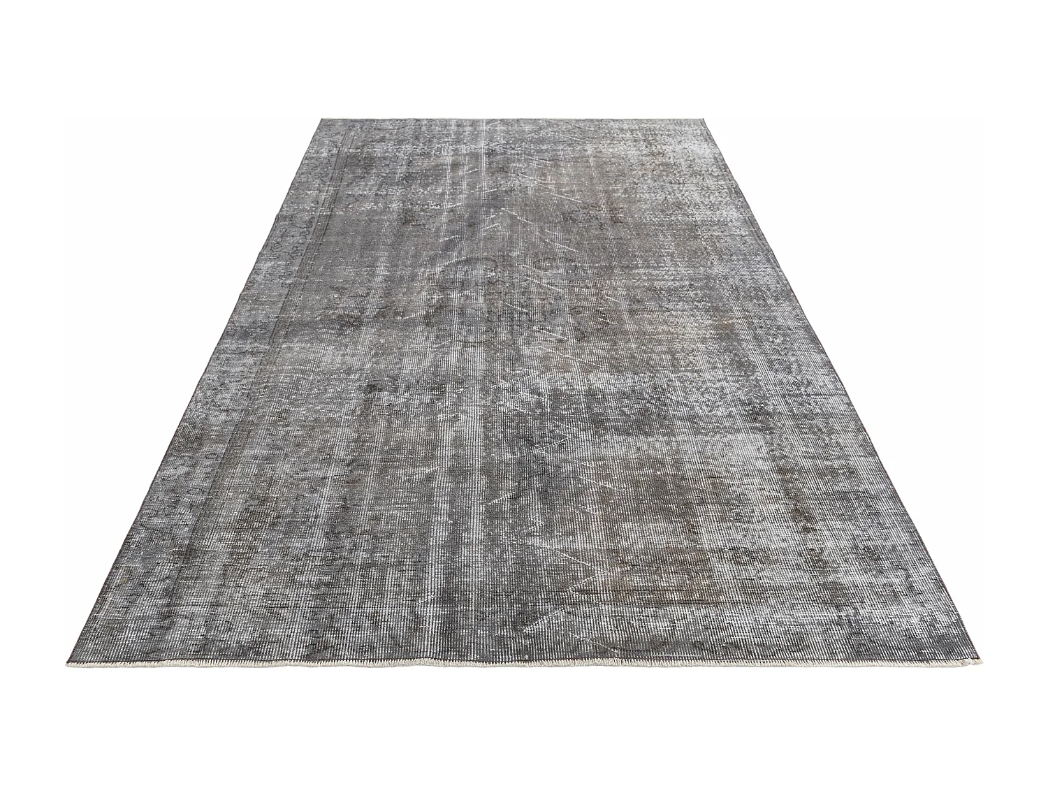 Tapis de laine 163x282 gris Ultra Vintage