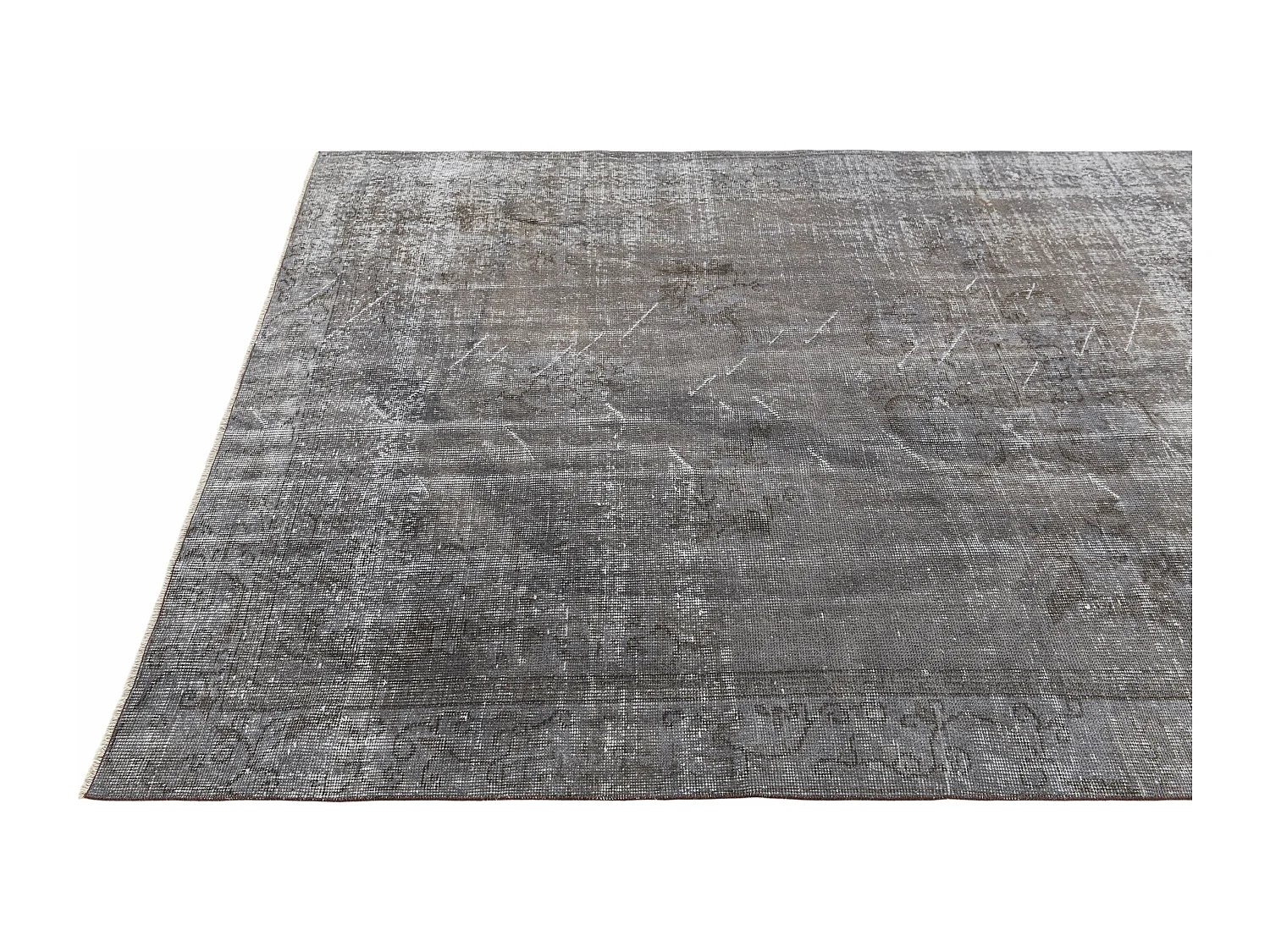 Tapis de laine 163x282 gris Ultra Vintage