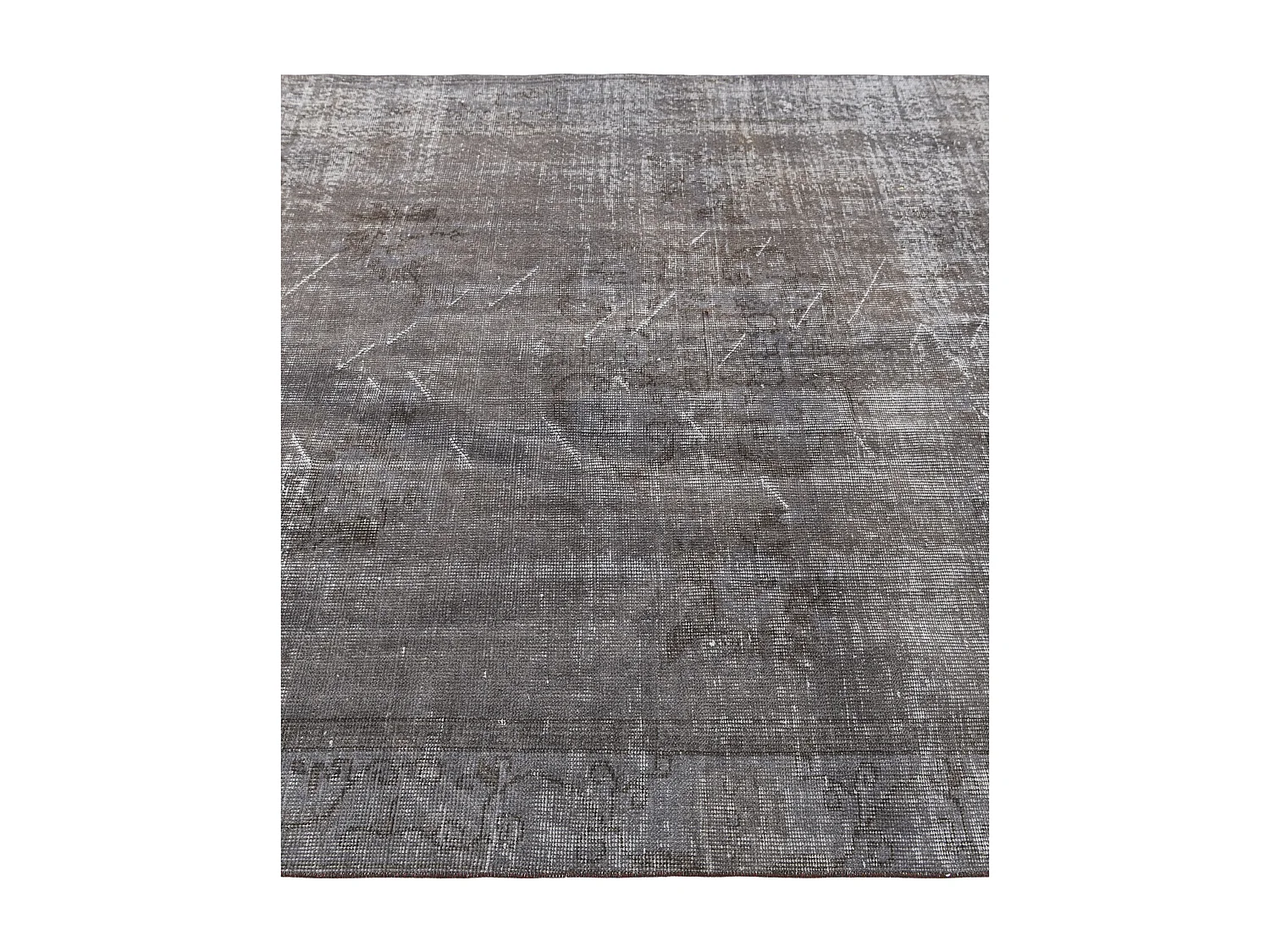 Tapis de laine 163x282 gris Ultra Vintage