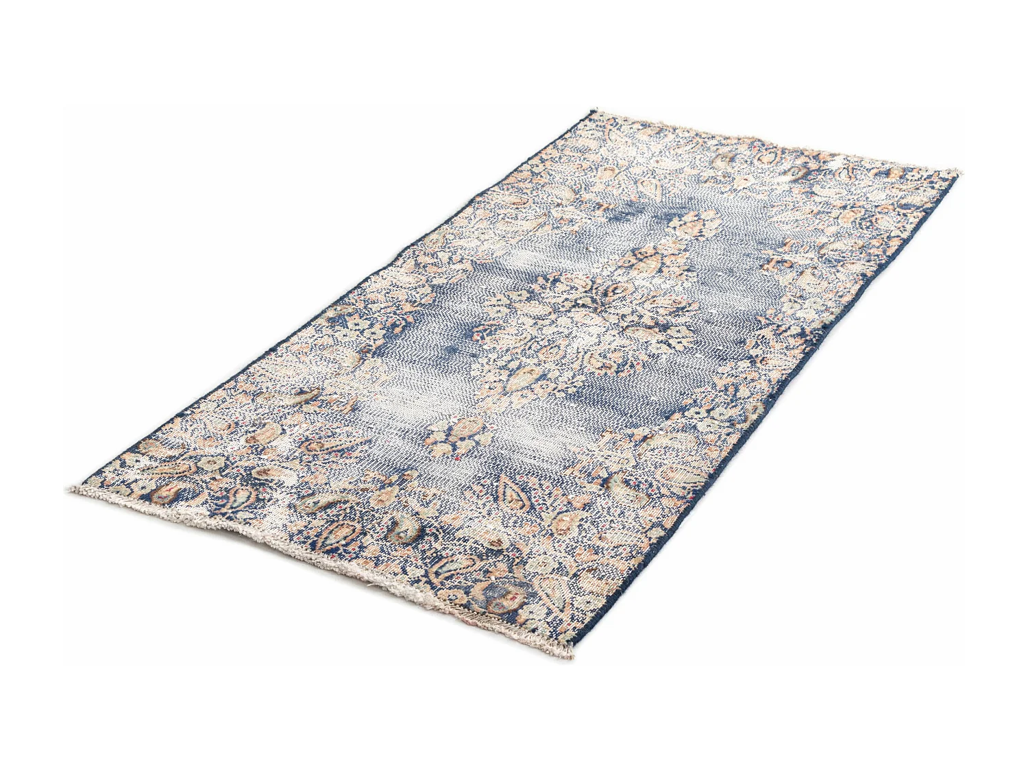 Woltapijt 114x54 Blauw Vintage Royal