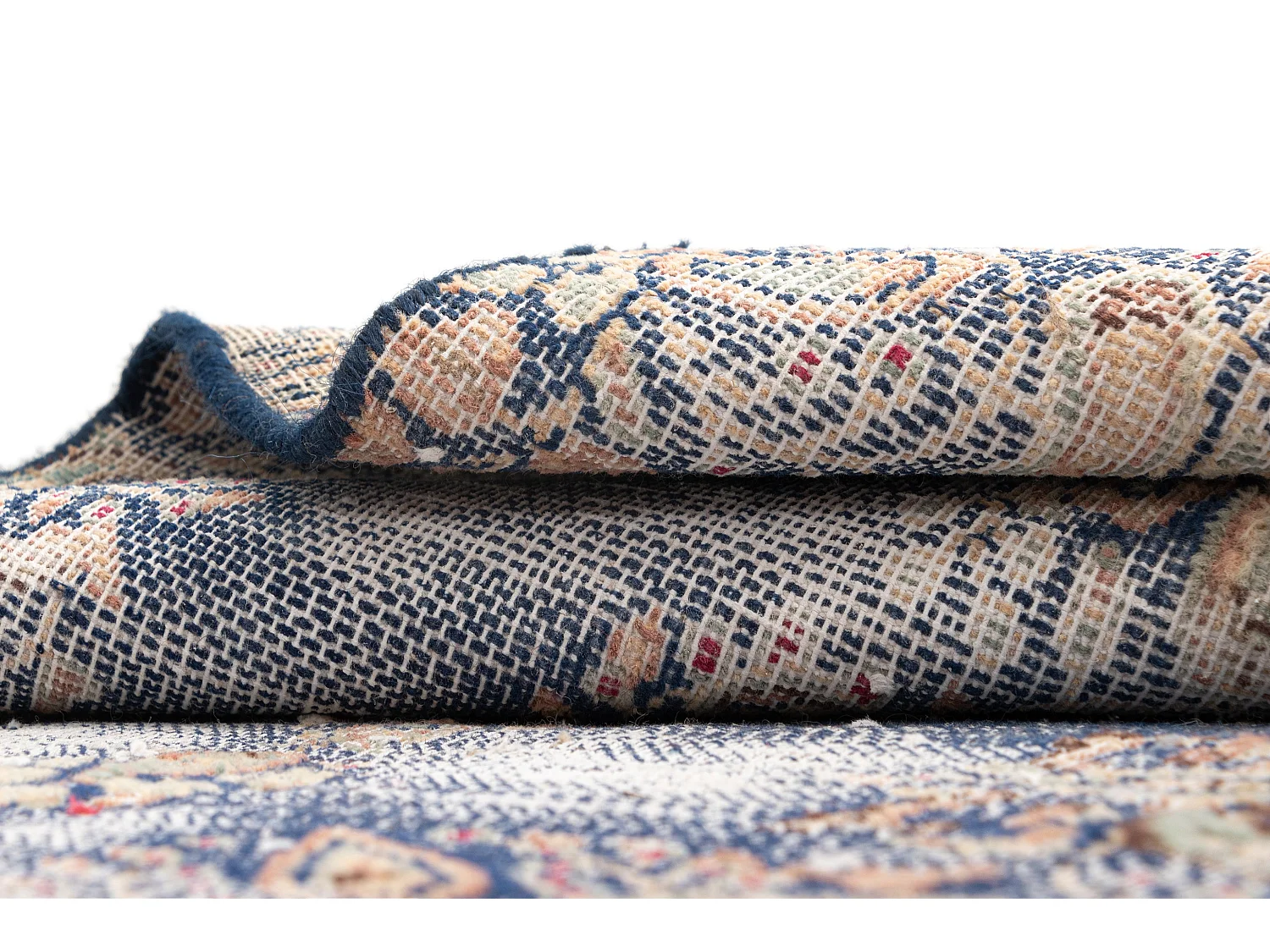 Woltapijt 114x54 Blauw Vintage Royal