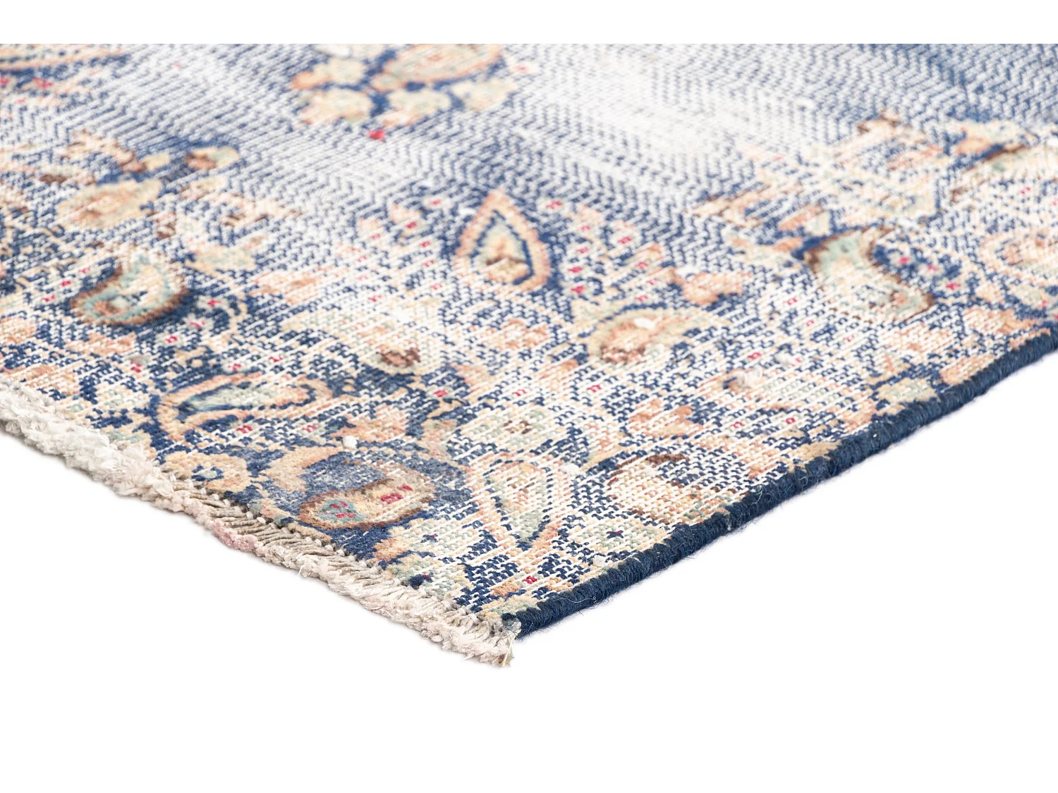 Woltapijt 114x54 Blauw Vintage Royal