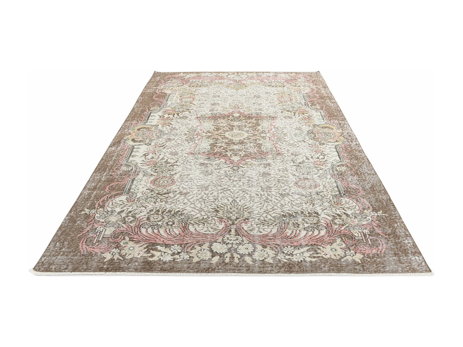 Tapis de laine 183x287 beige Ultra Vintage