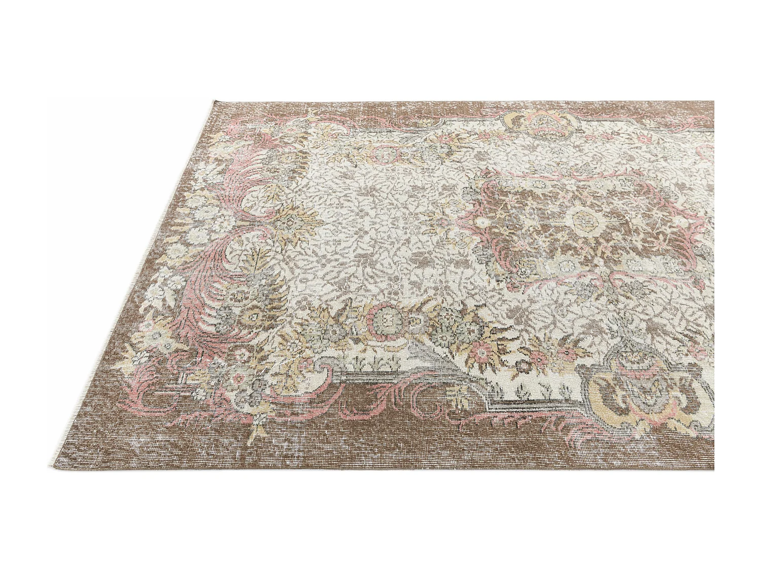 Tapis de laine 183x287 beige Ultra Vintage