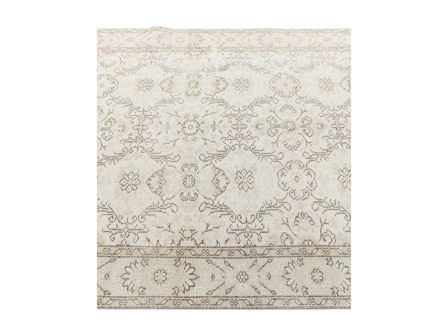Tapis de laine 140x251 beige Ultra Vintage