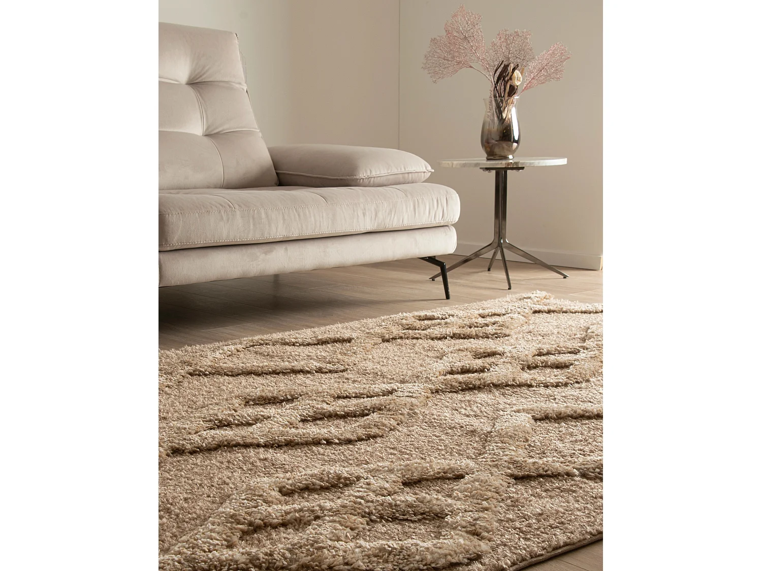 Tappeto shaggy  240x305 marrone Thun Tribus