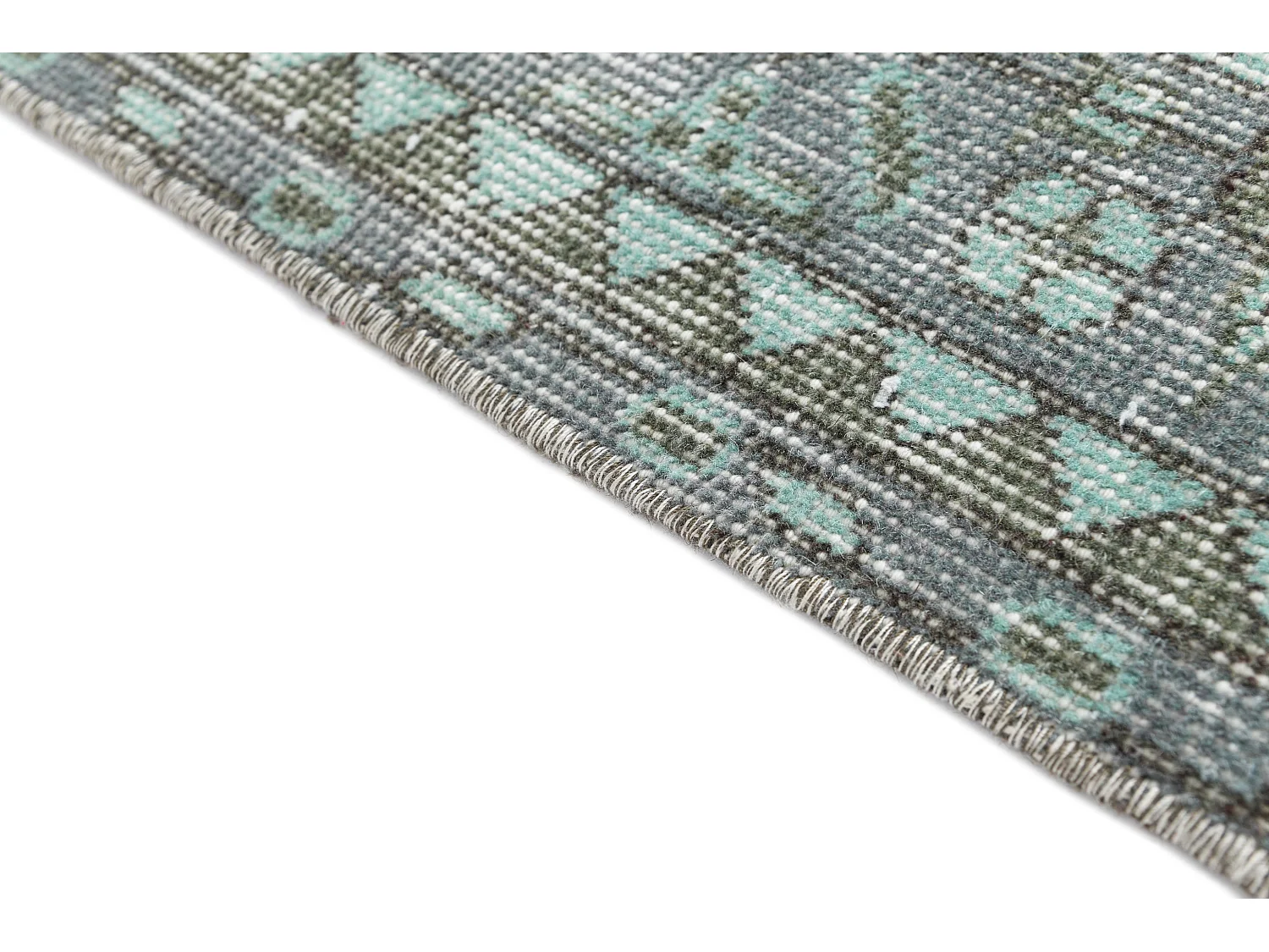 Tappeto in lana 206x305 turchese Ultra Vintage