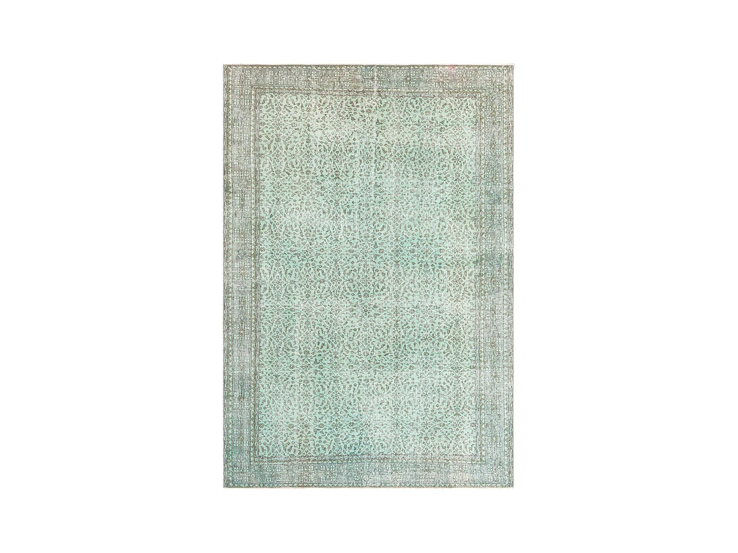 Tapis de laine 206x305 turquoise Ultra Vintage