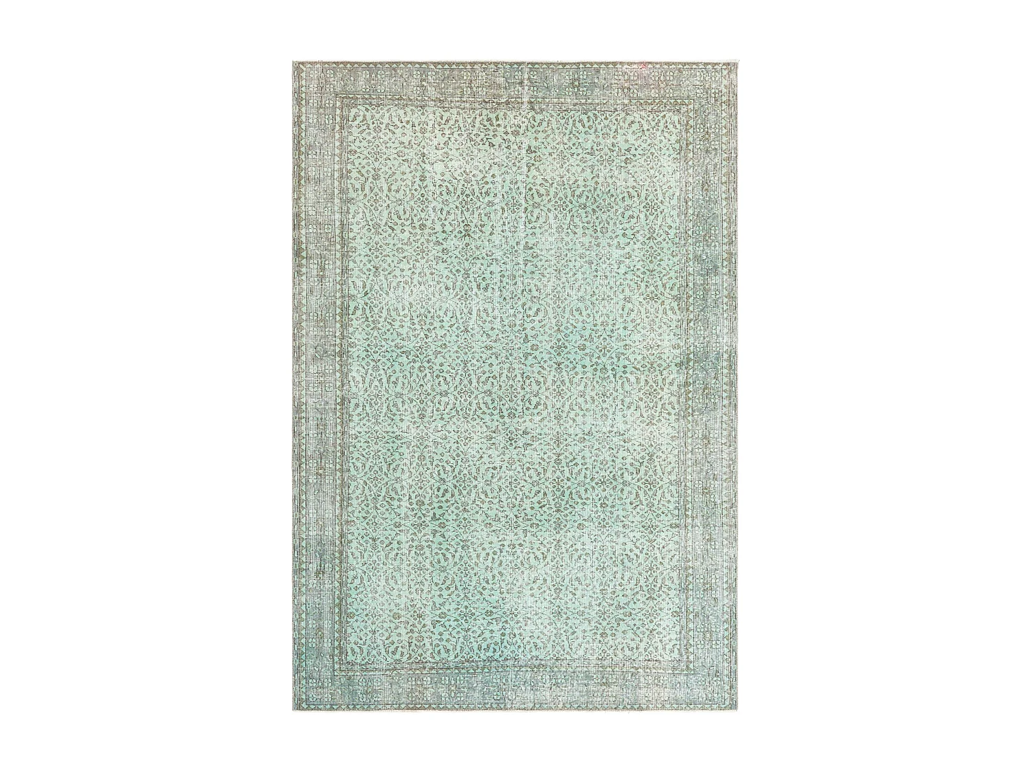 Tapis de laine 206x305 turquoise Ultra Vintage