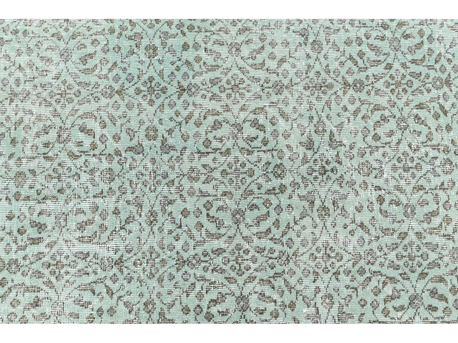 Tapis de laine 206x305 turquoise Ultra Vintage