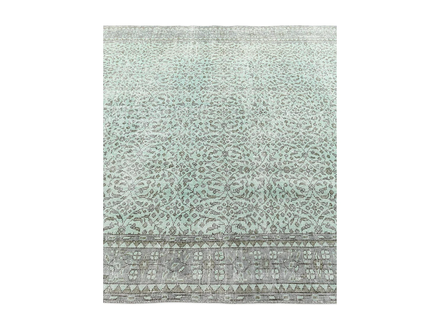 Tapis de laine 206x305 turquoise Ultra Vintage