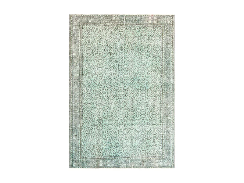 Tapis de laine 206x305 turquoise Ultra Vintage