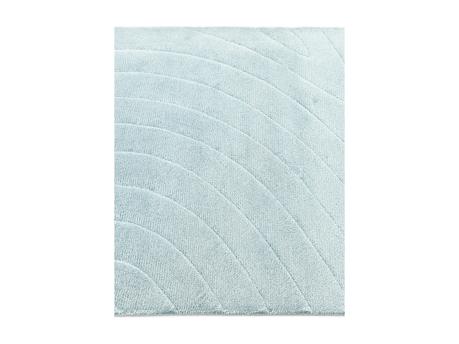 Tappeto per corridoio in lana 81x295 blu Darya