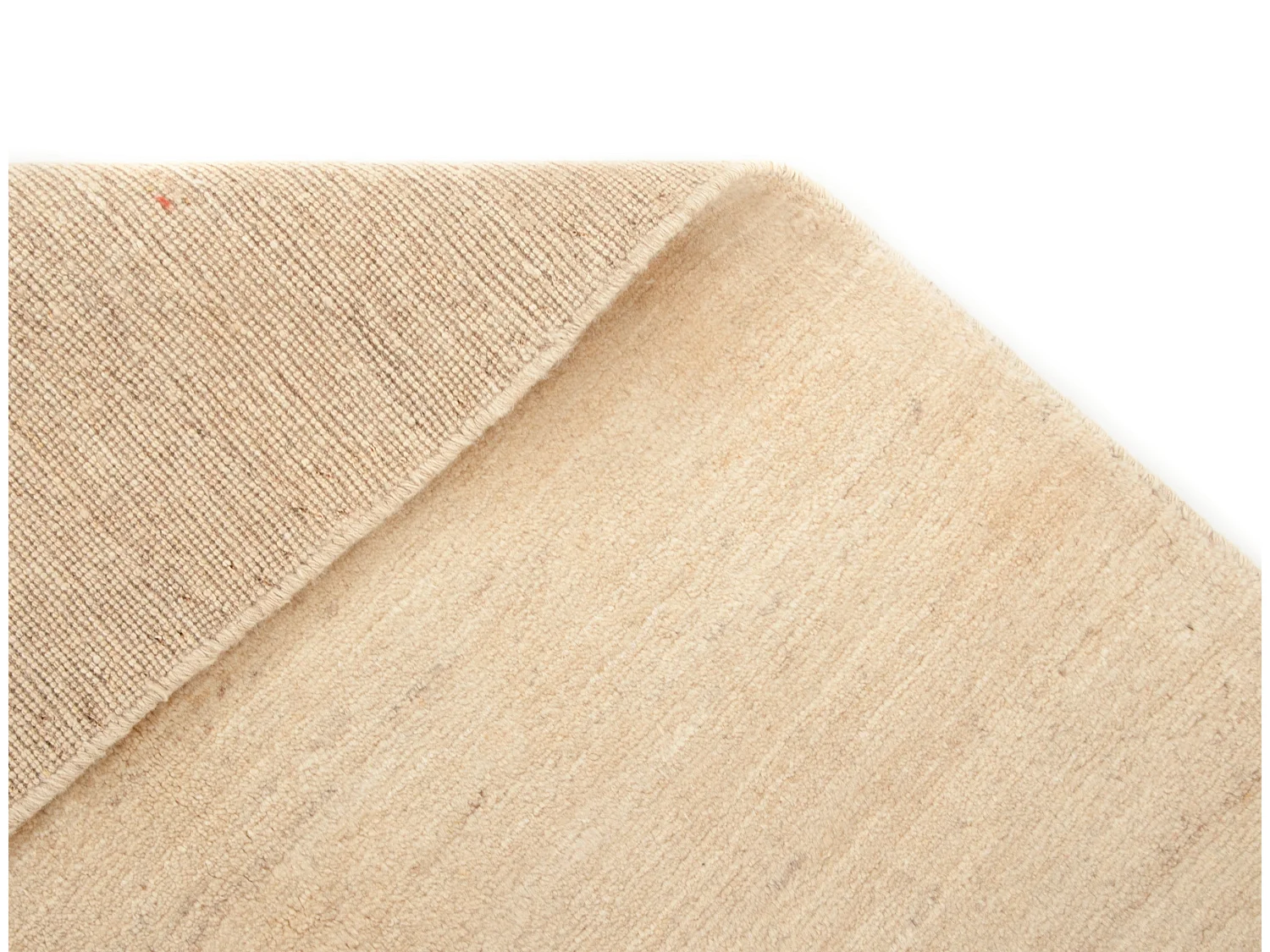 Tapis de laine 148x207 beige Gabbeh Shouli