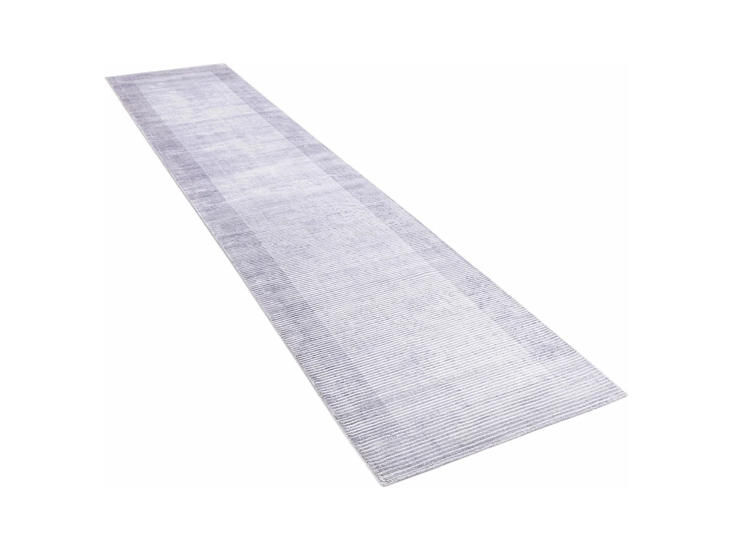 Läufer-Wollteppich 79x396 Lila Darya