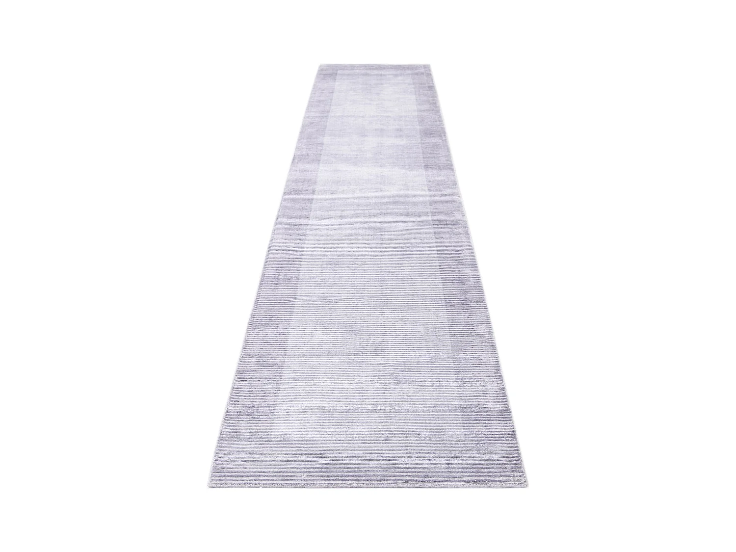 Läufer-Wollteppich 79x396 Lila Darya