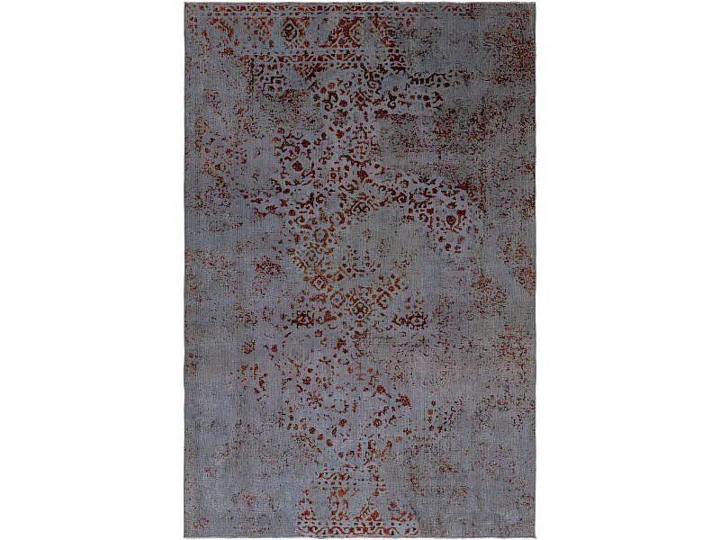 Tapis de laine 190x291 Bleu Vintage Royal