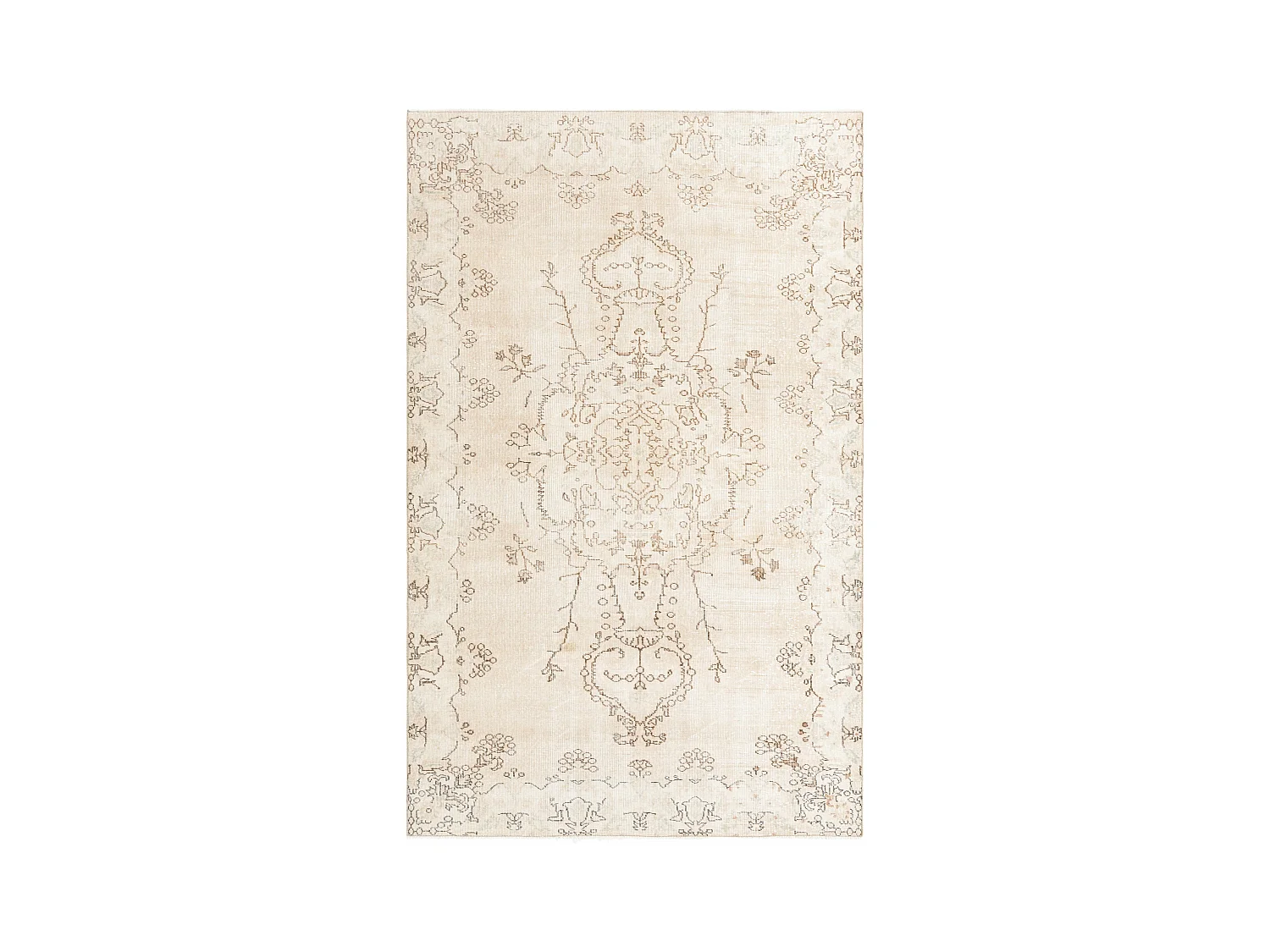 Tapis de laine 173x274 brun Ultra Vintage
