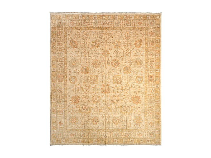 Wollteppich 250x296 Beige Kaizar