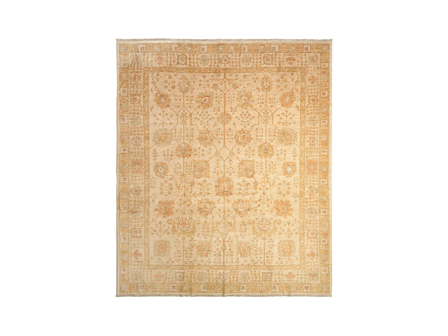 Tapis de laine 250x296 beige Kaizar