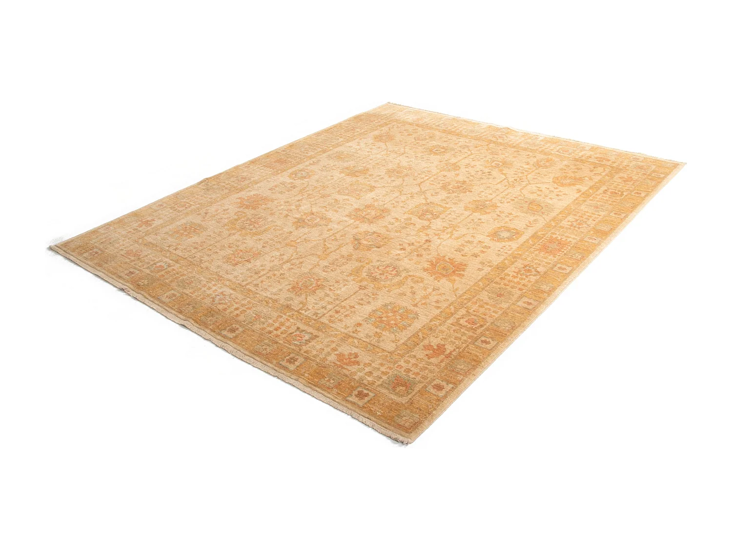 Tapis de laine 250x296 beige Kaizar