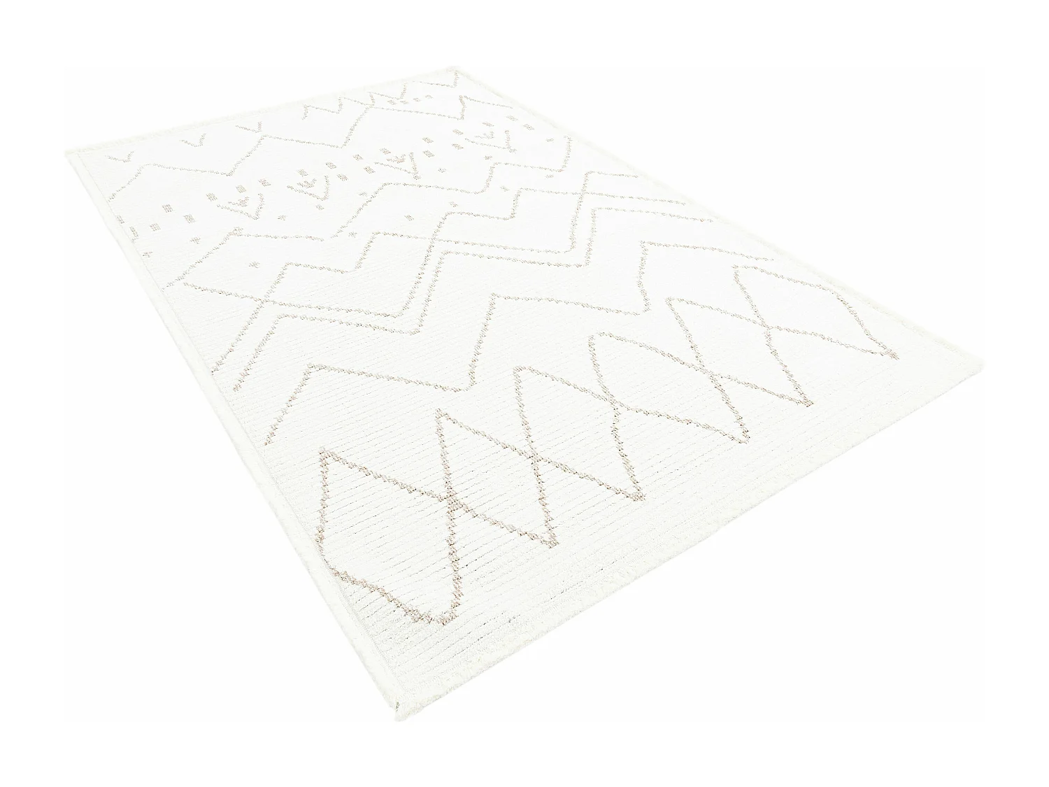 Tapis 240x305 Blanc St. Gallen Folklore