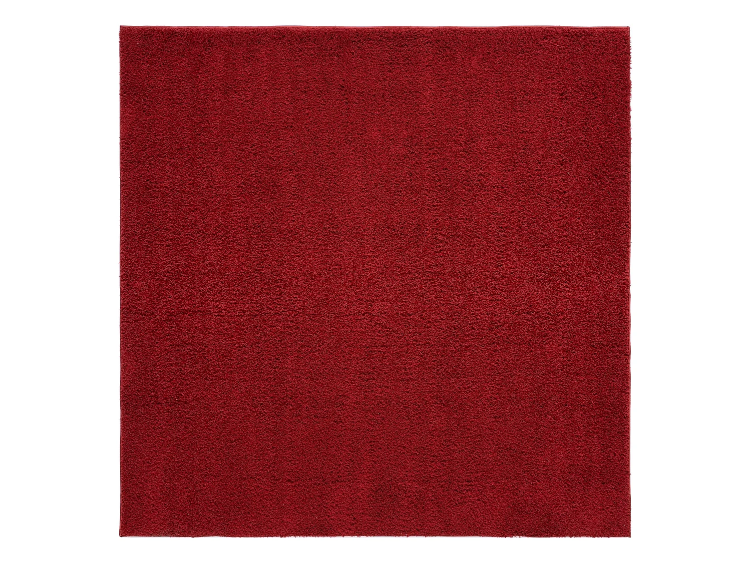 Hoogpolig tapijt 185x185 Rood Luzern