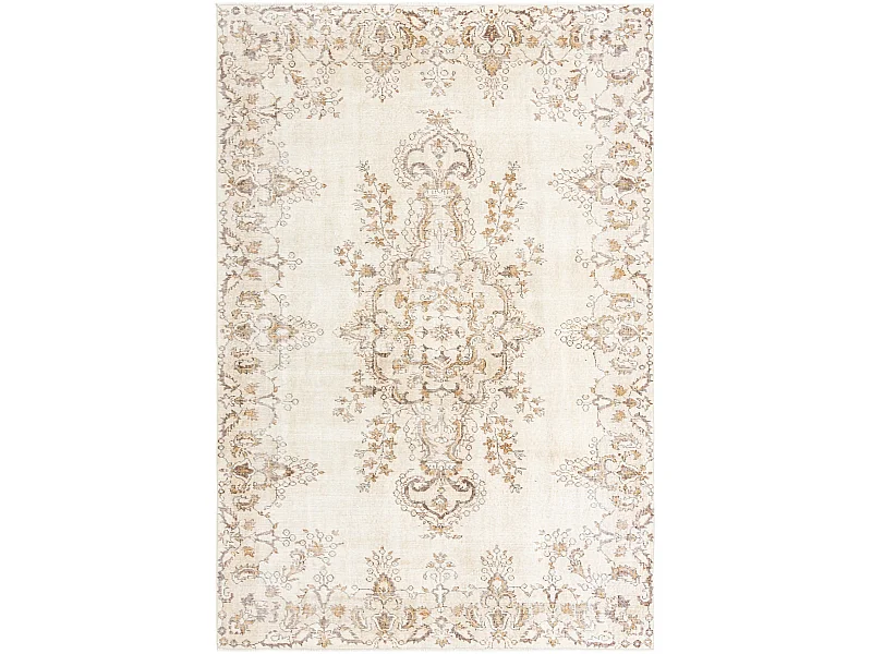Tapis de laine 188x274 brun Ultra Vintage