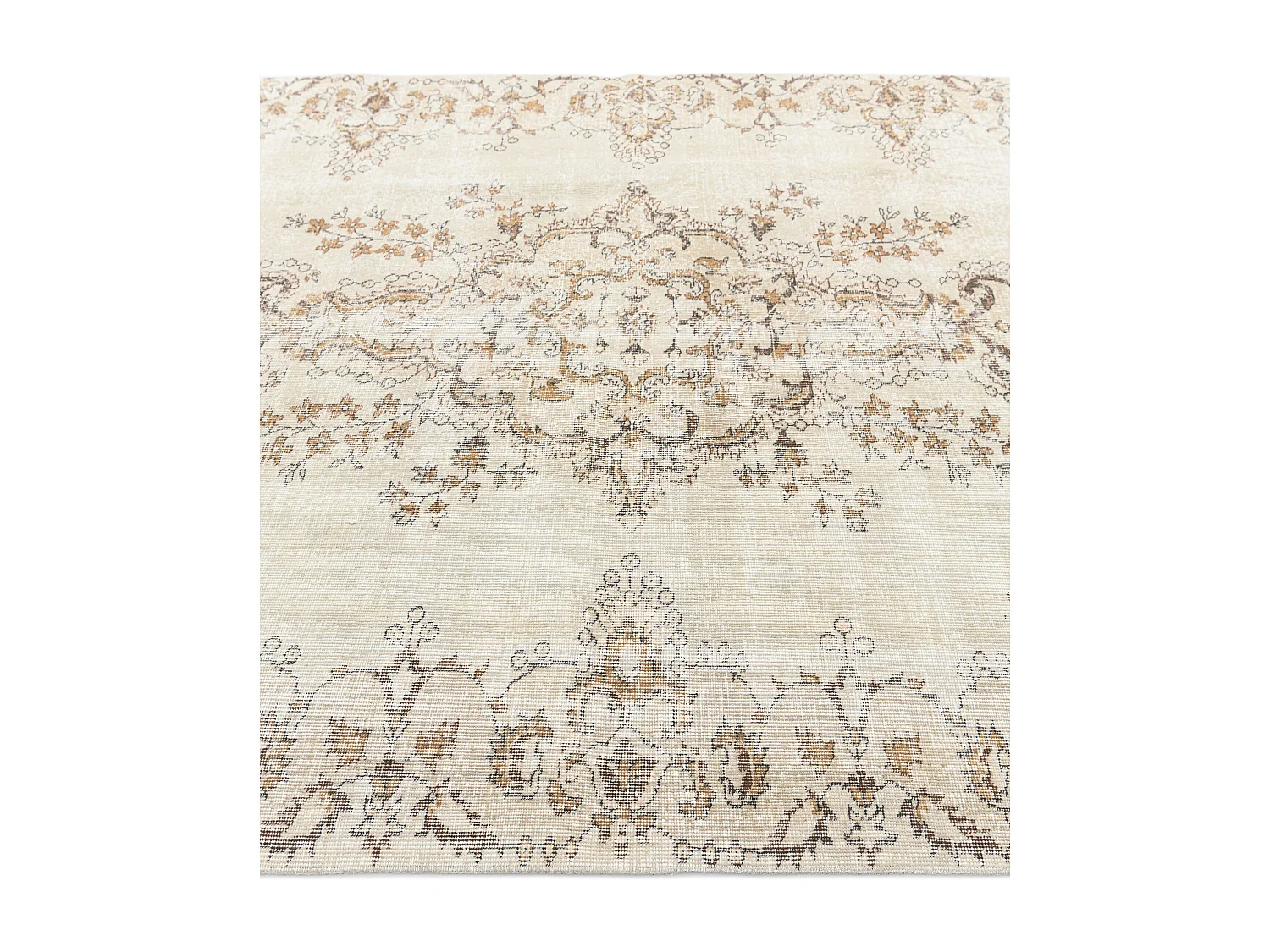 Tapis de laine 188x274 brun Ultra Vintage