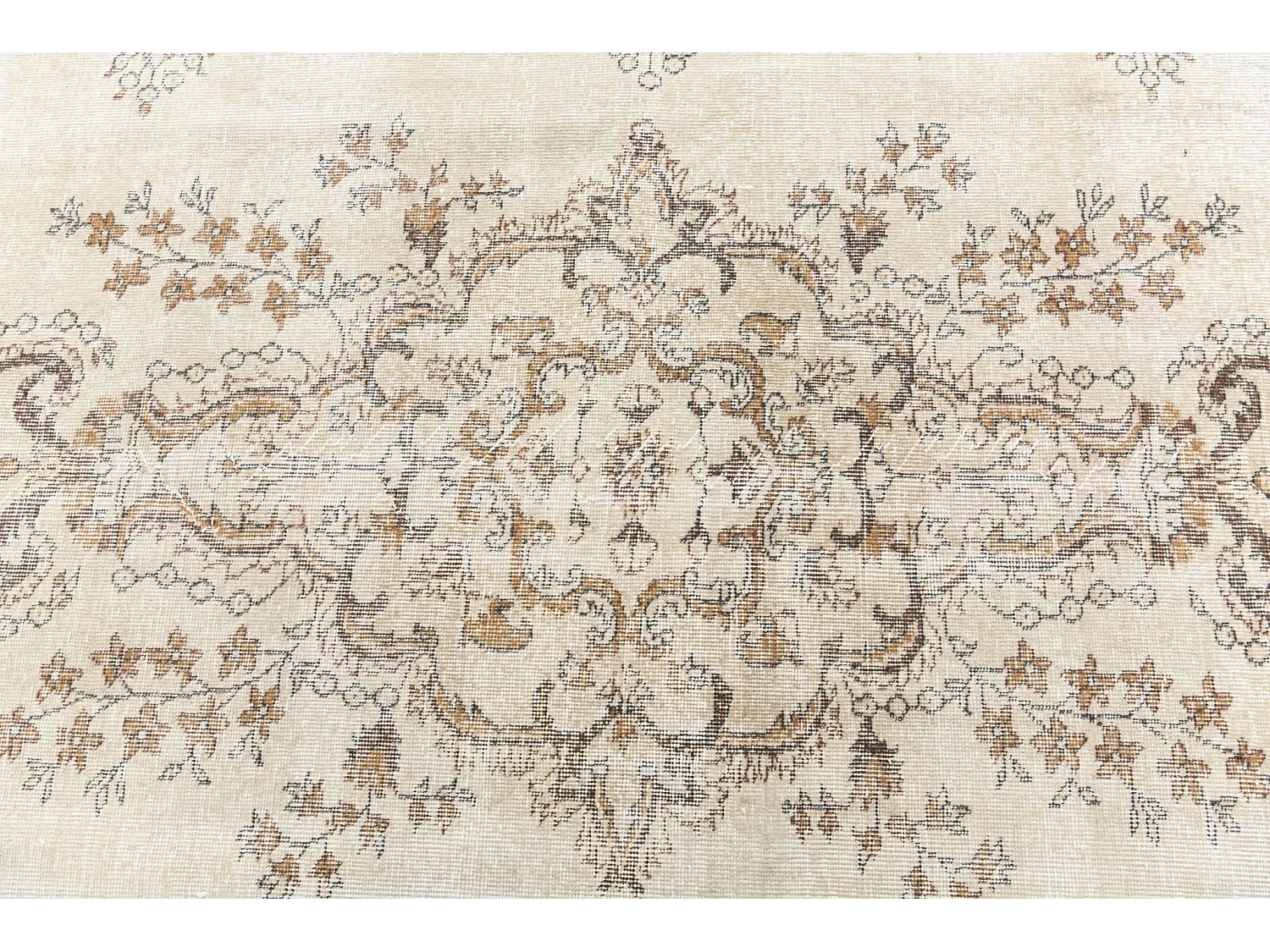 Tapis de laine 188x274 brun Ultra Vintage