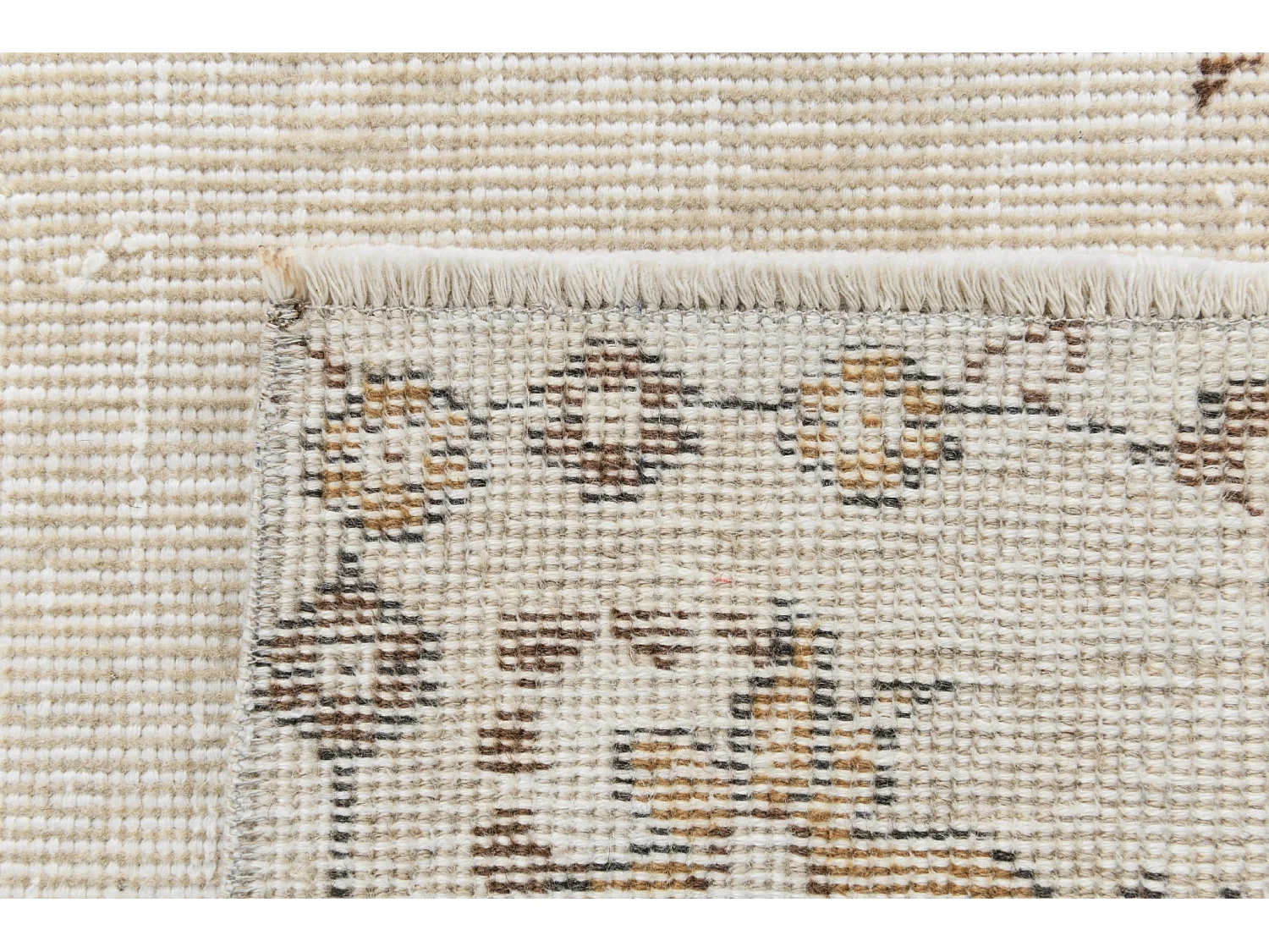 Tapis de laine 188x274 brun Ultra Vintage