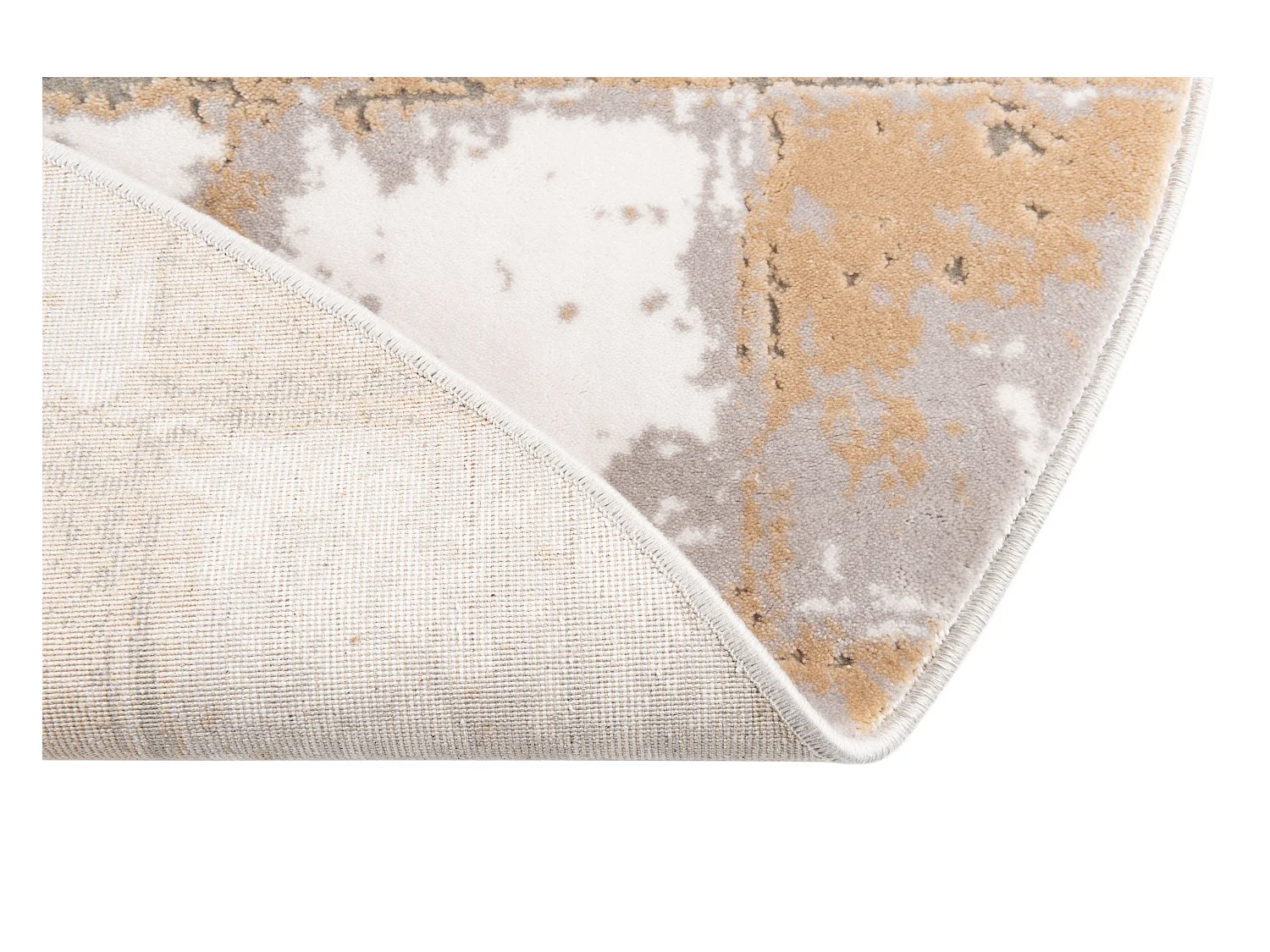 Tapijt 160x160 Beige Davos Cube