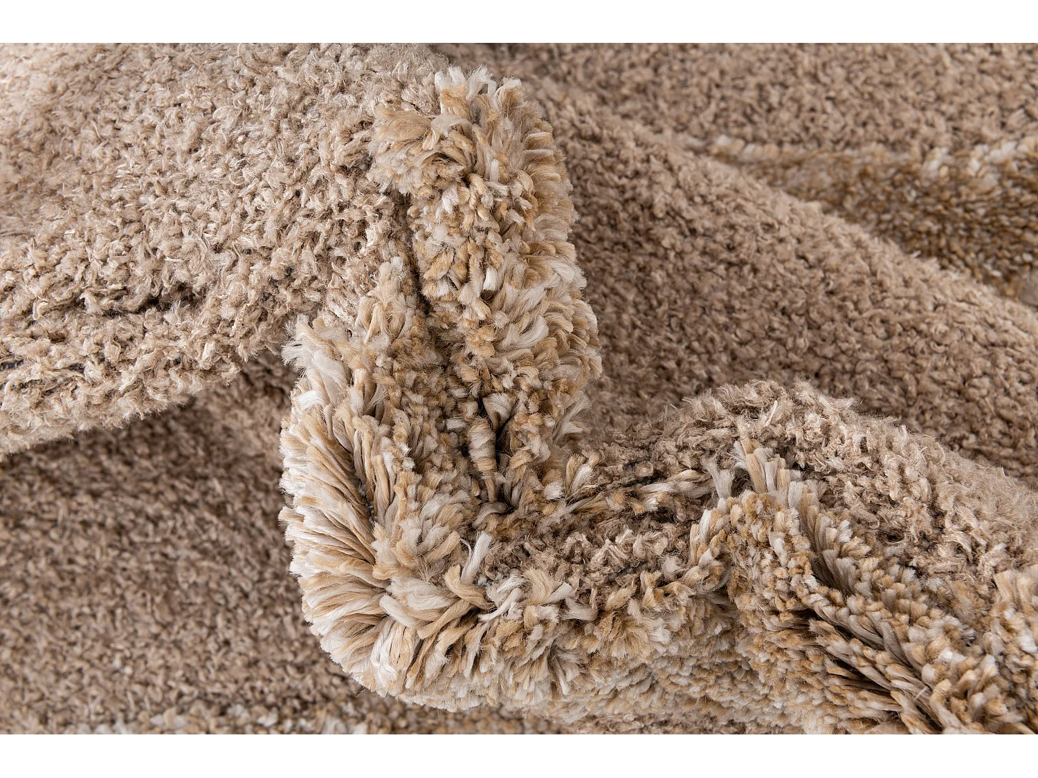 Tapis shaggy 240x305 brun Thun Arbor