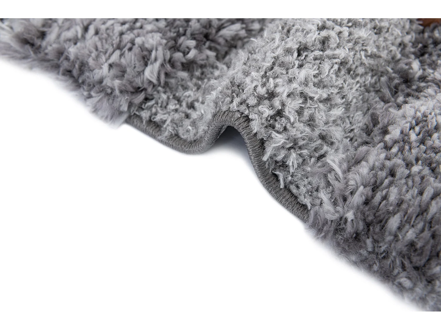 Tapis shaggy 240x305 gris Thun Tribus