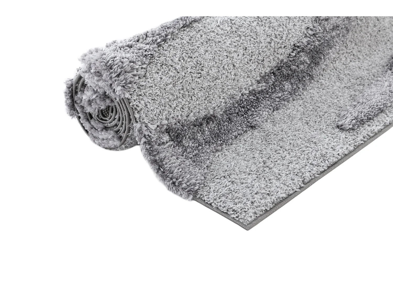 Tapis shaggy 240x305 gris Thun Tribus