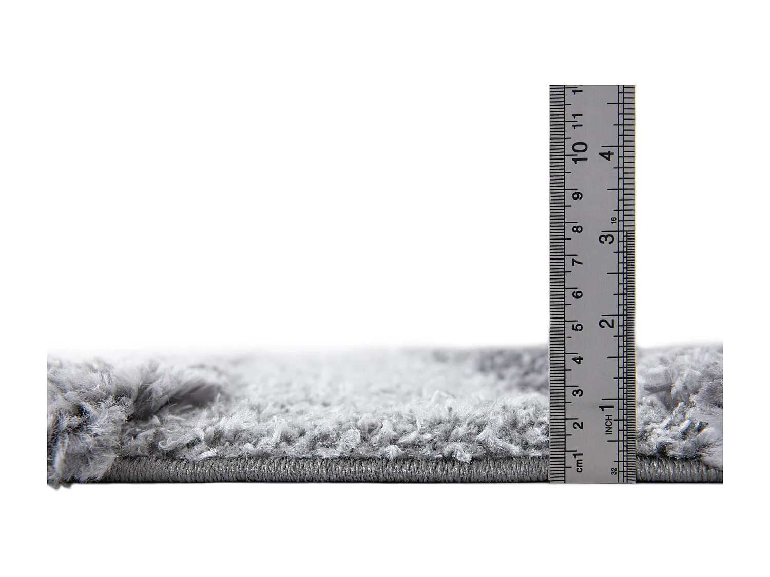 Tapis shaggy 240x305 gris Thun Tribus