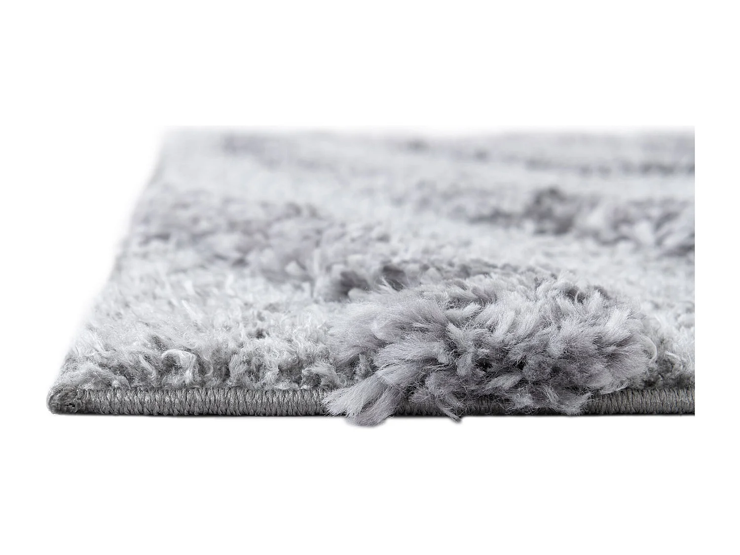 Tapis shaggy 240x305 gris Thun Tribus