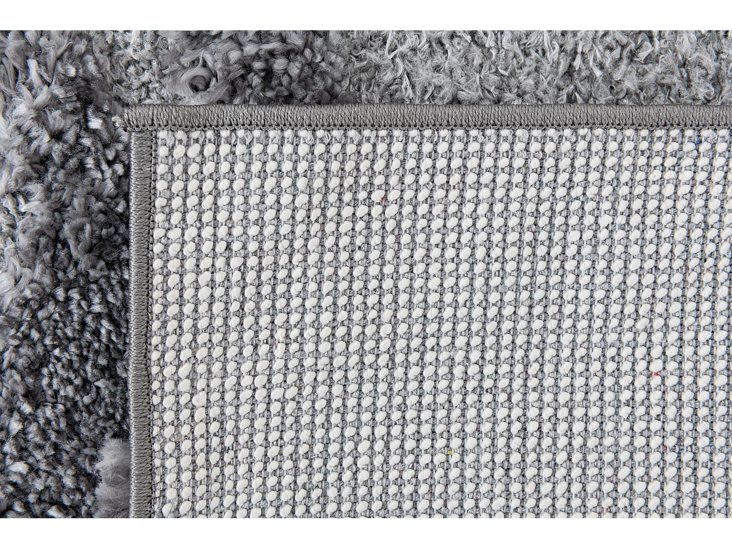 Tapis shaggy 240x305 gris Thun Tribus