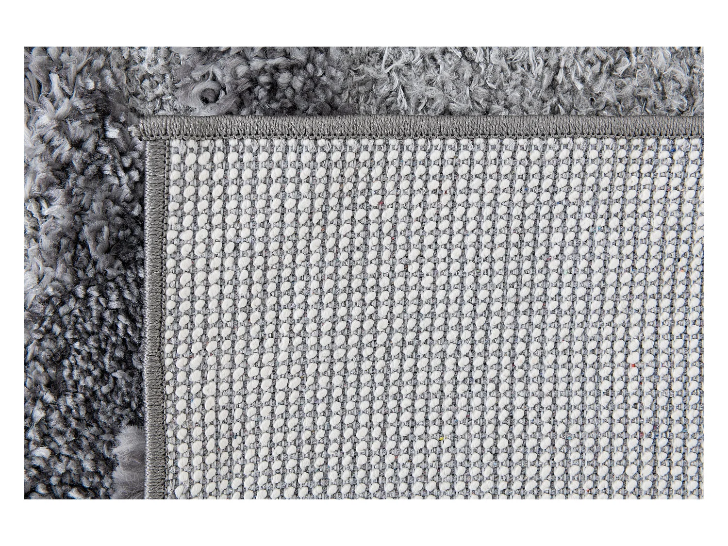 Hoogpolig tapijt 305x240 Grijs Thun Tribus