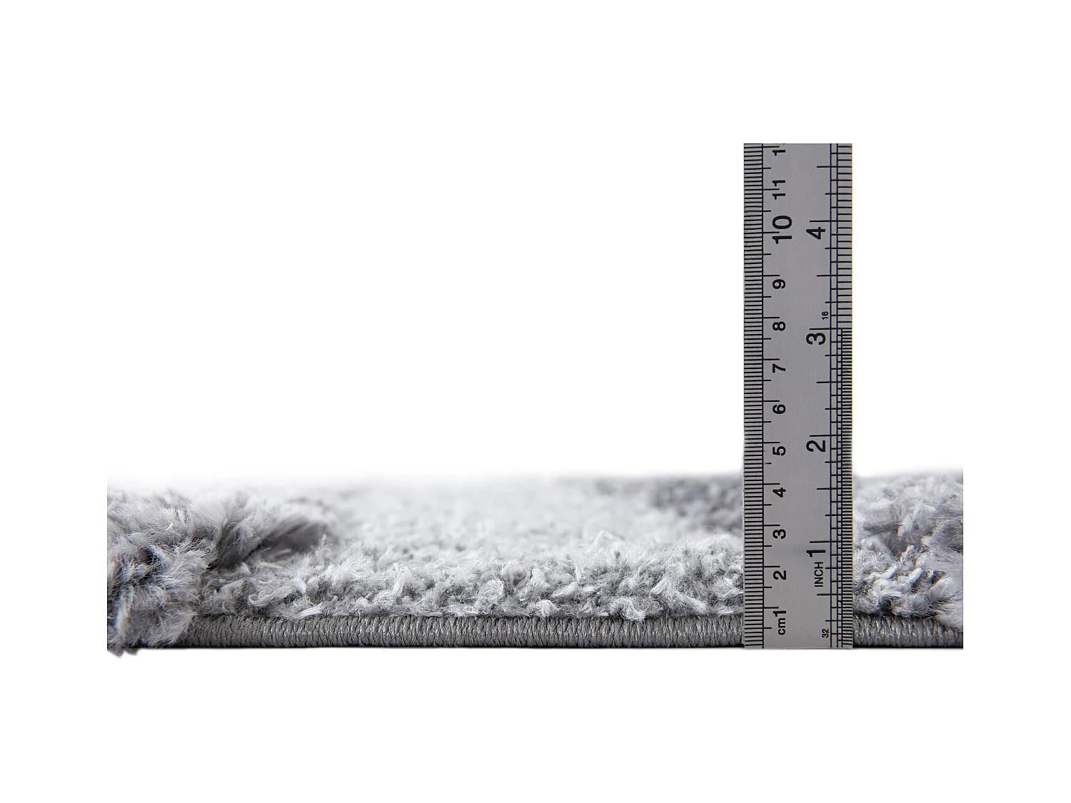 Hoogpolig tapijt 305x240 Grijs Thun Tribus