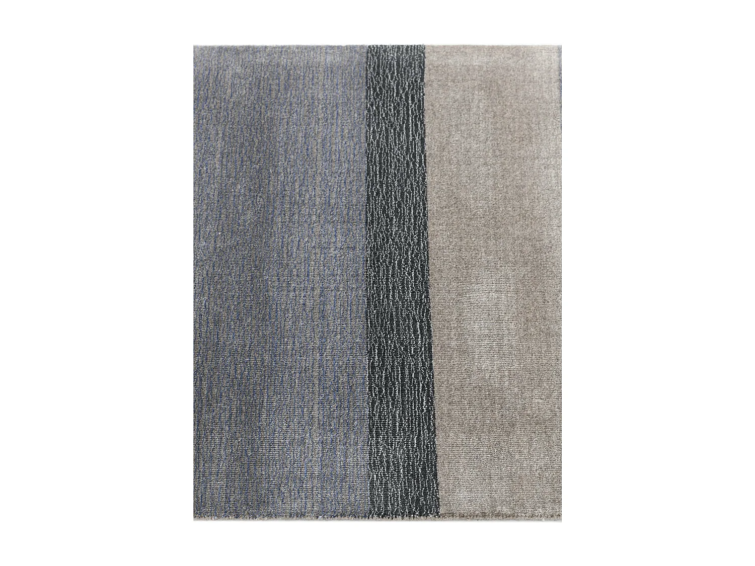 Tapis de couloir en laine 79x386 gris Darya