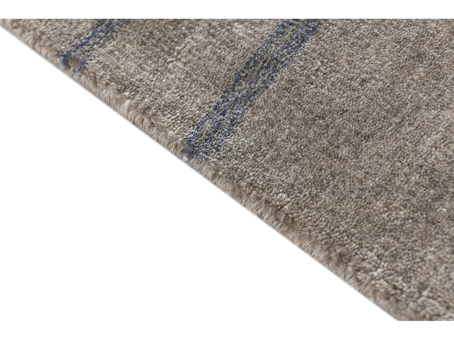 Tapis de couloir en laine 79x386 gris Darya