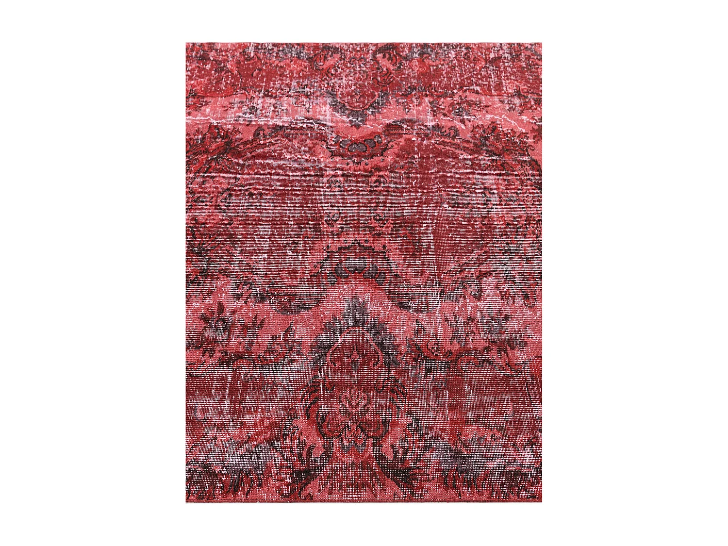 Tapis de laine 145x239 rouge Ultra Vintage
