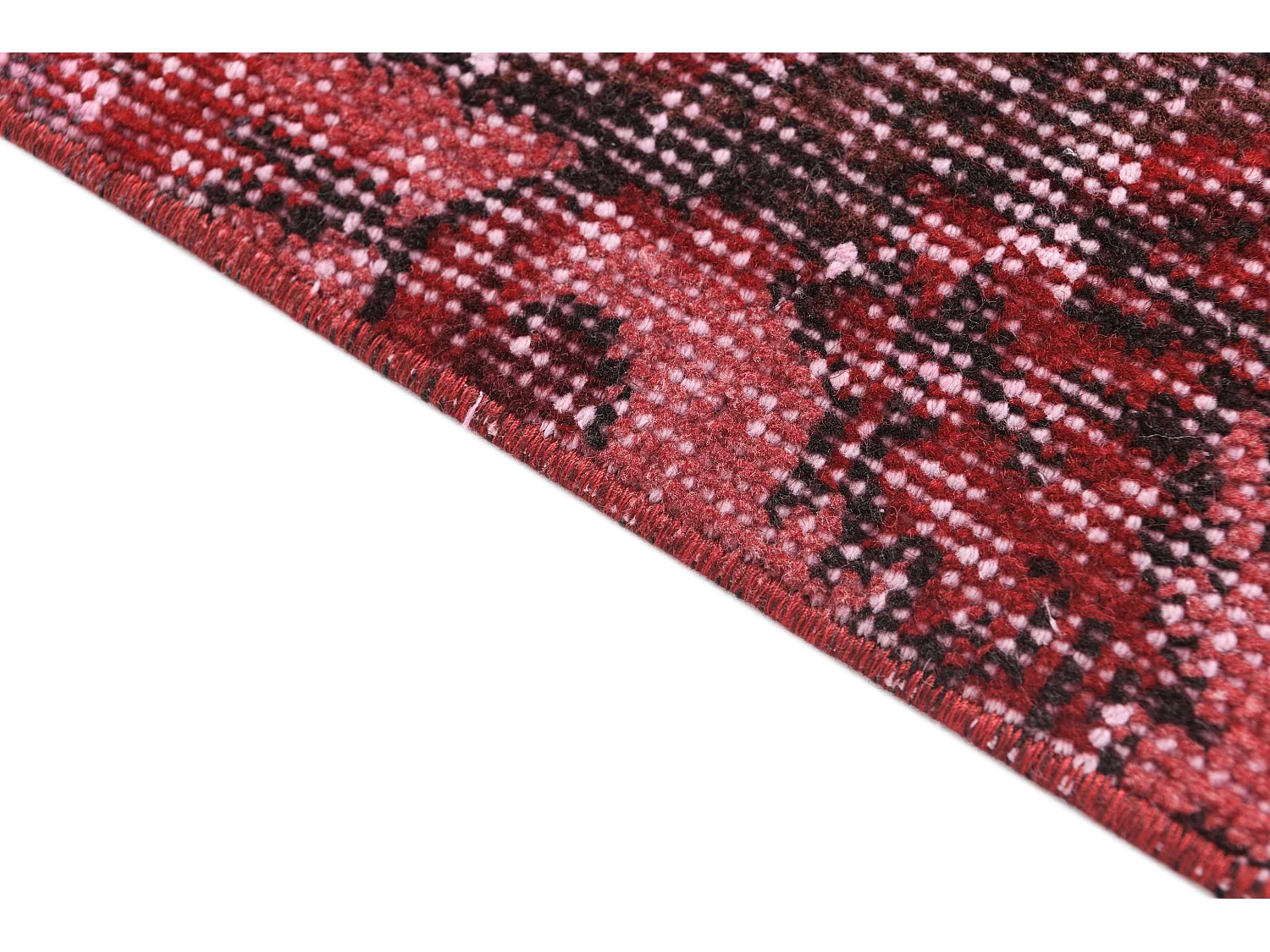 Tapis de laine 145x239 rouge Ultra Vintage