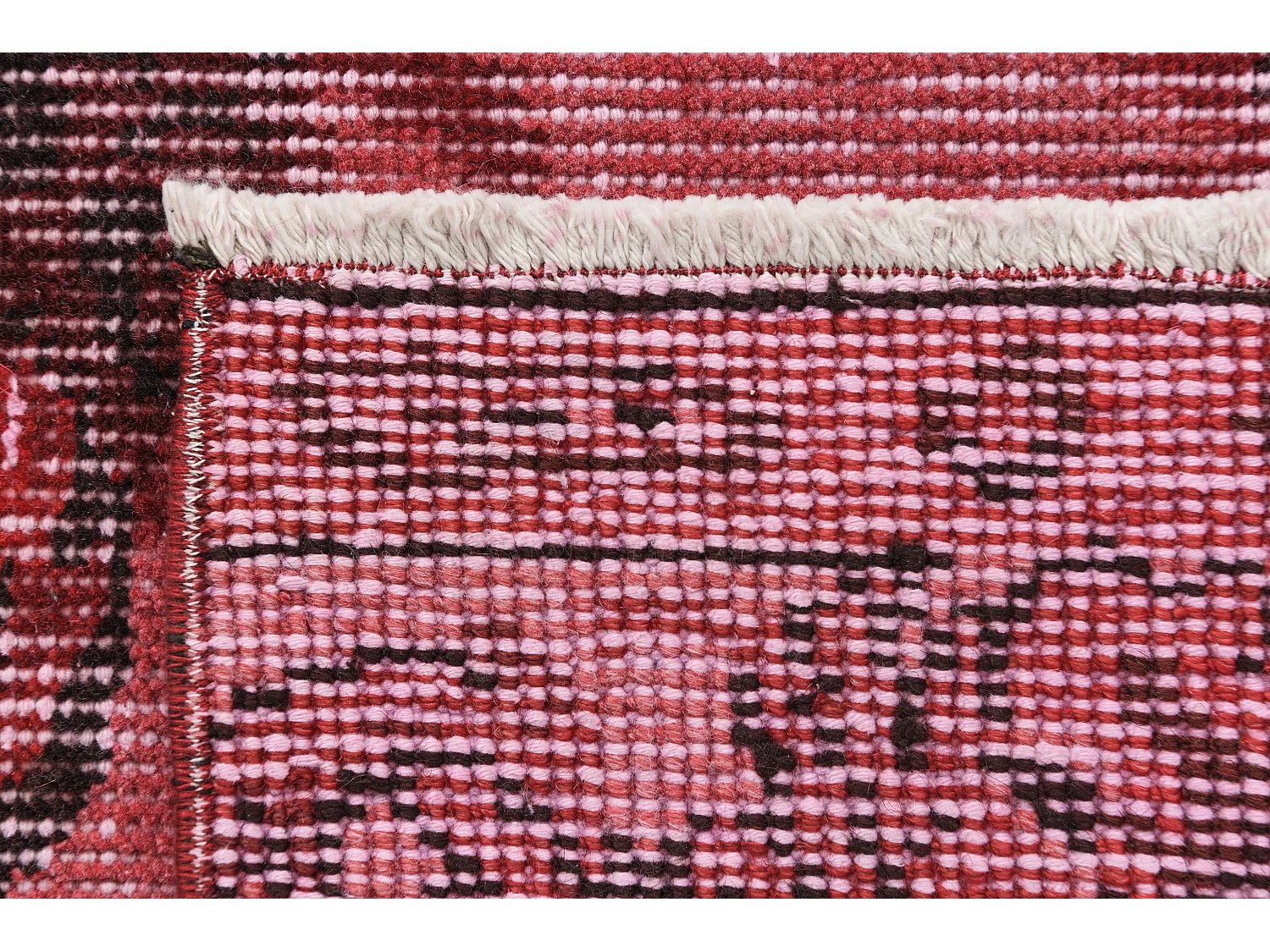 Tapis de laine 145x239 rouge Ultra Vintage