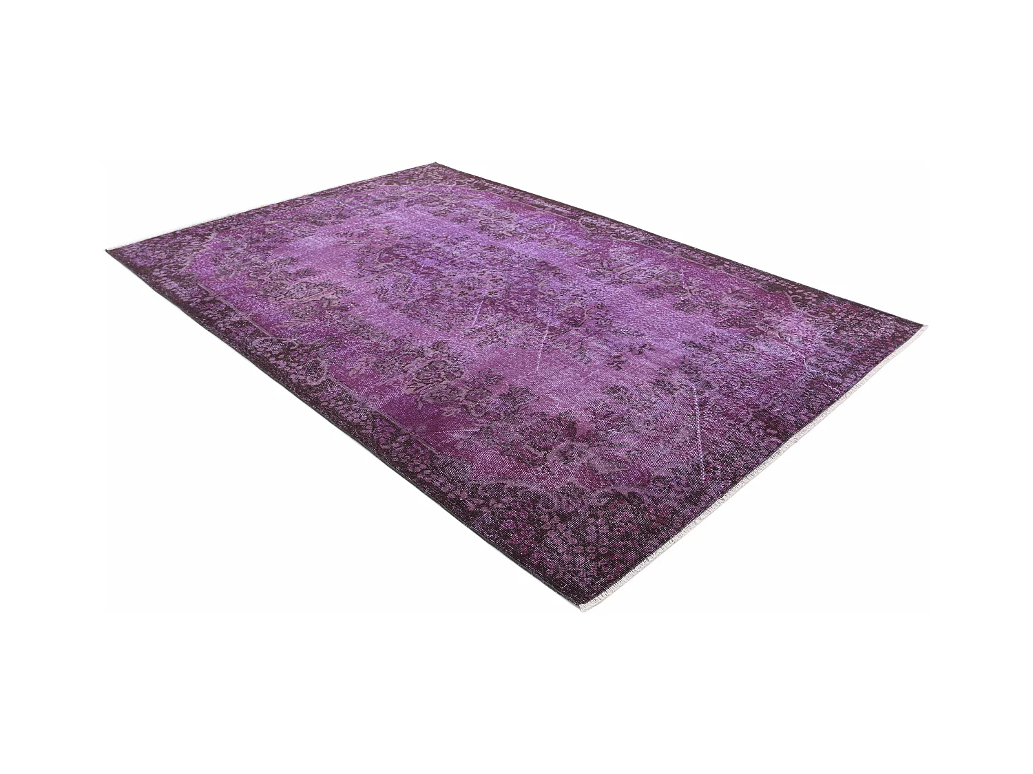 Wollteppich 175x292 Lila Ultra Vintage