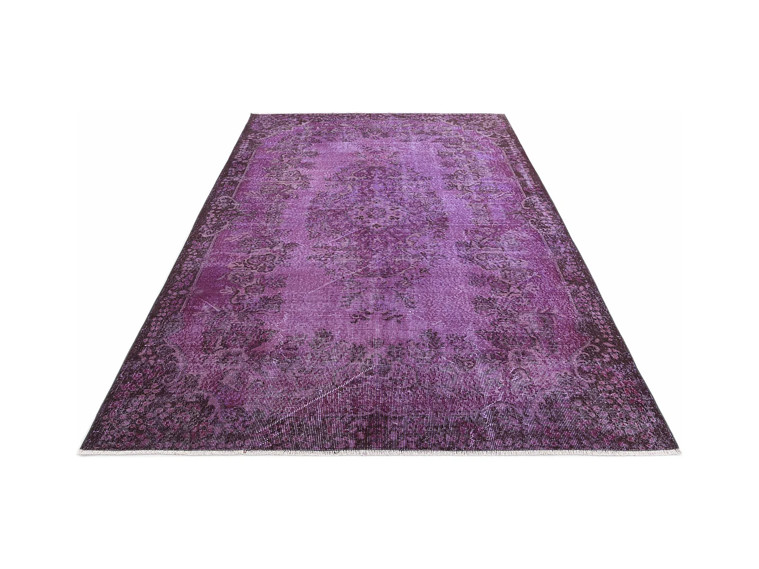 Wollteppich 175x292 Lila Ultra Vintage