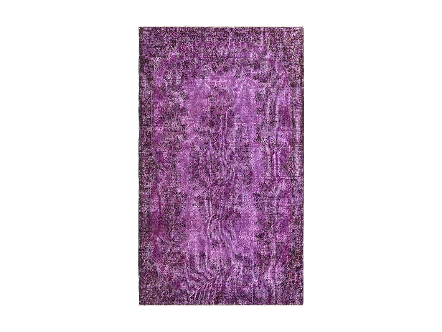Tapis de laine 175x292 Violet Ultra Vintage